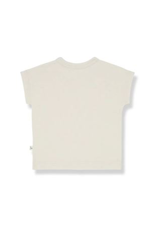 T-shirt Mou in cotone beige 1+IN THE FAMILY KIDS | MOUIVORY